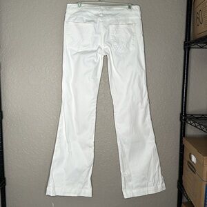 7FAM Dojo white Flare Jeans 28 x 31